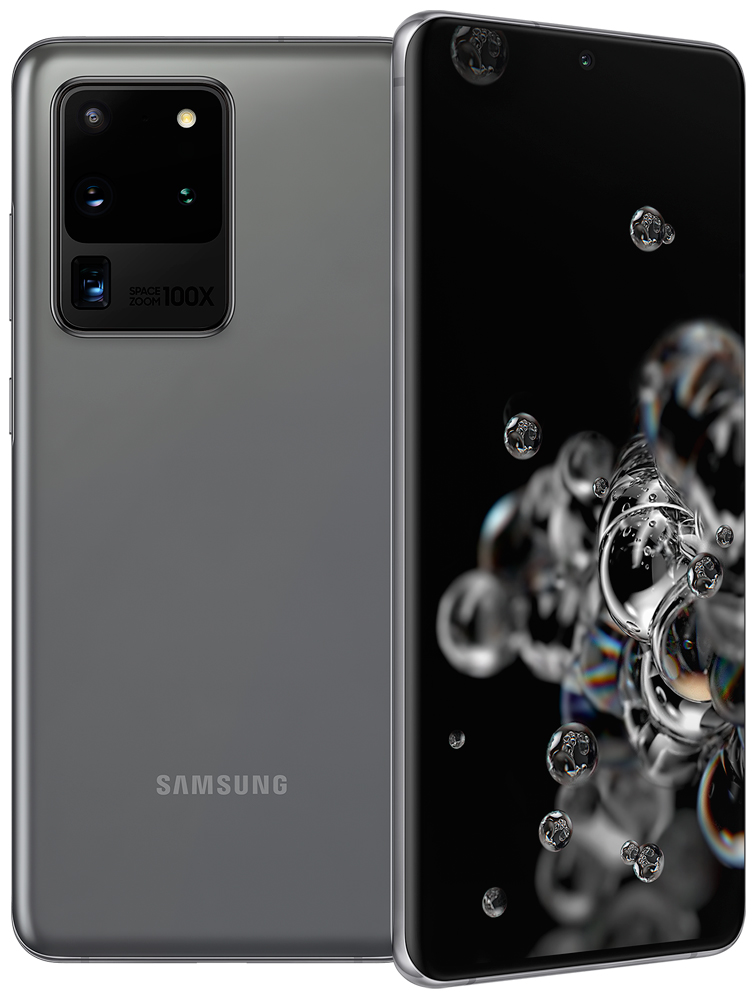 Смартфон Samsung Galaxy S20 Ultra 12/128Gb Grey: купить по цене 18