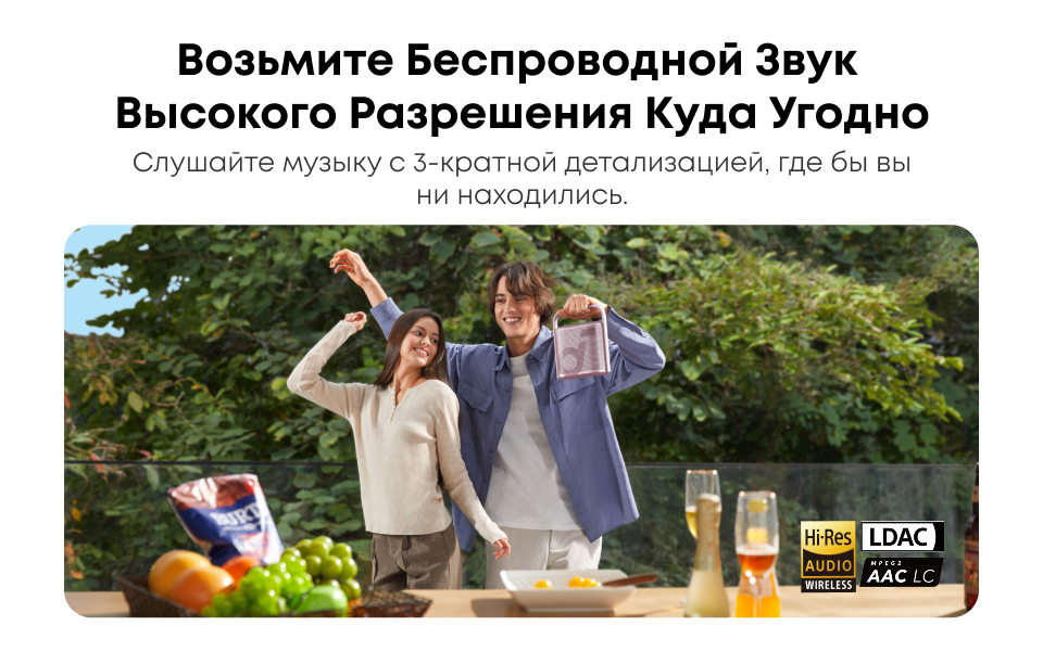 Портативная акустическая система Anker — фото 6