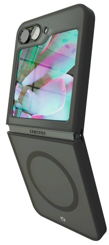 VLP Moon Case с MagSafe для Samsung Galaxy Z Flip6 Черный