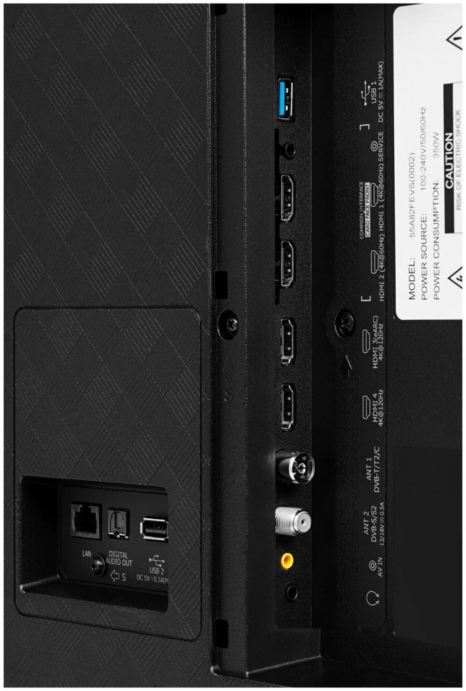 Hisense 65" 65A85H Серый