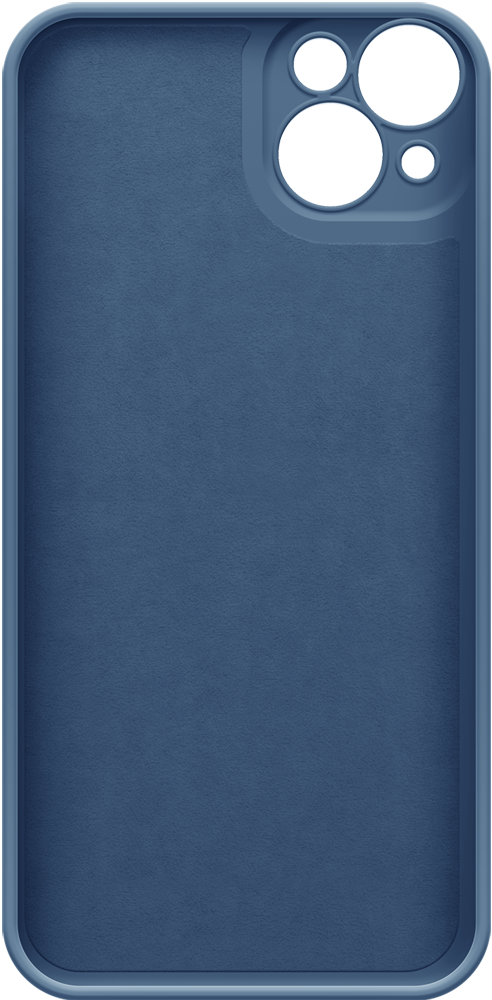 Borasco iPhone 14 Plus Microfiber Синий