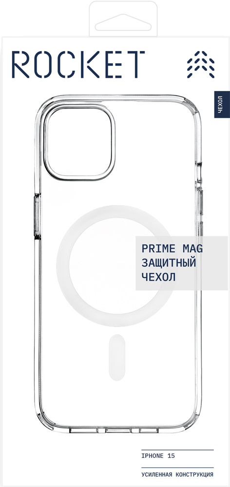 Rocket Prime с MagSafe для iPhone 15 Прозрачный