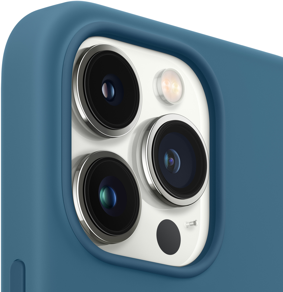 Apple MagSafe iPhone 13 Pro силиконовый Полярная лазурь (MM2G3ZE/A)