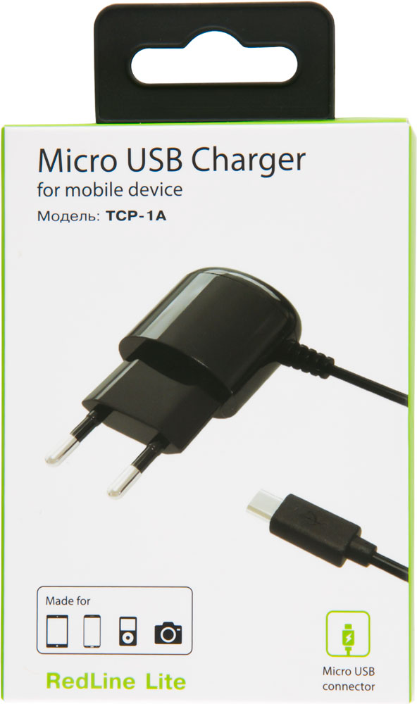 RedLine microUSB 1A Black