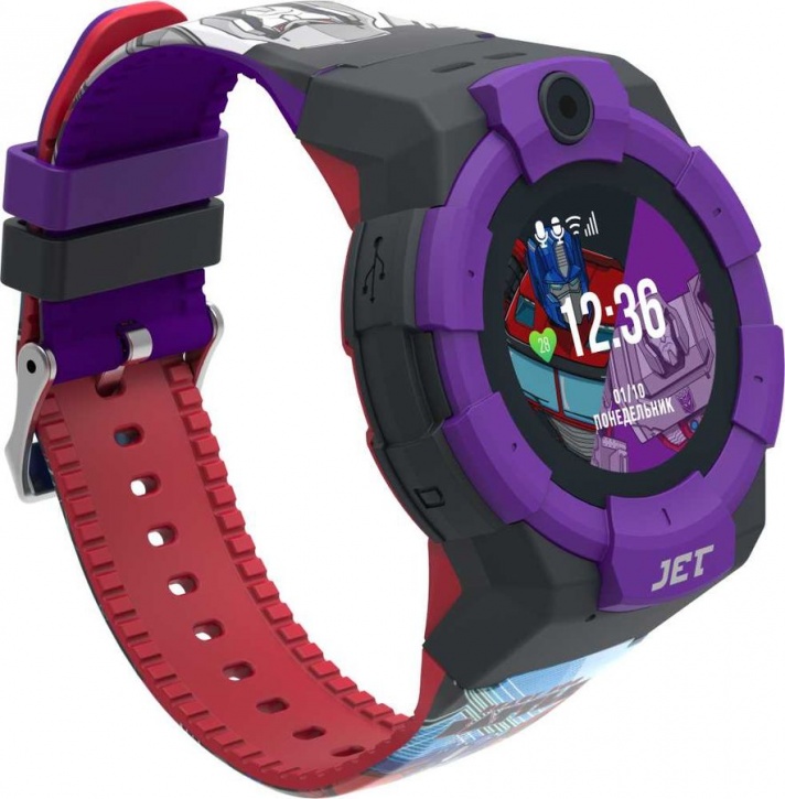 Jet Kid Megatron vs Optimus Prime Purple