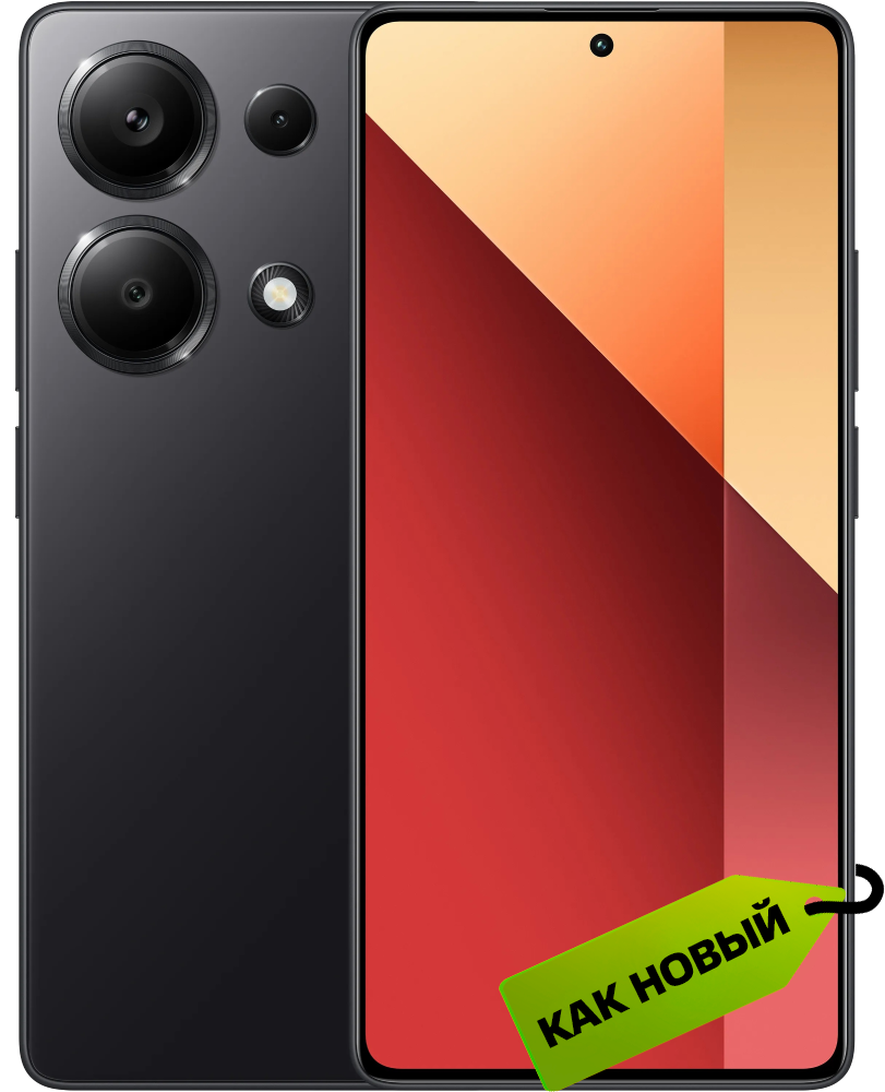 Xiaomi REDMI Note 13 Pro 8/256 Гб Полночный черный "Как новый"