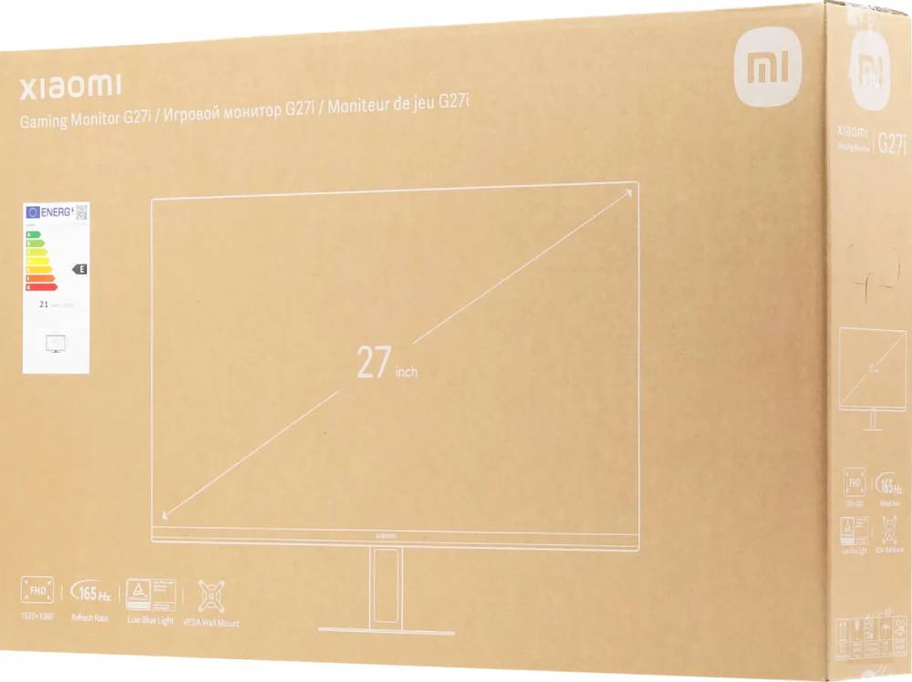 Xiaomi Monitor G27i 27'' игровой Черный