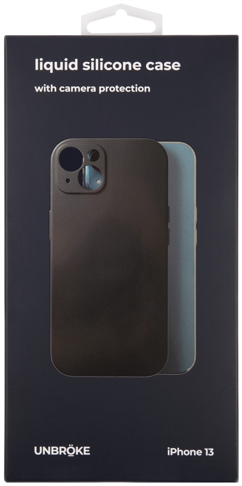 UNBROKE iPhone 13 Liquid Silicone MagSafe черный