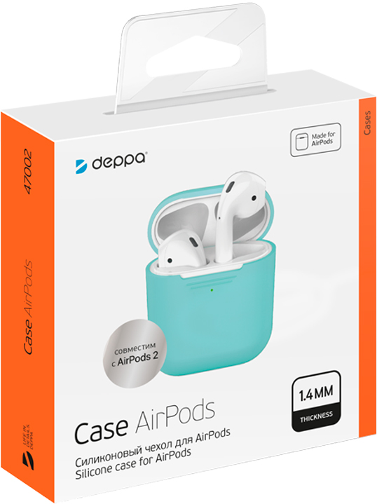 Deppa AirPods 2 Mint