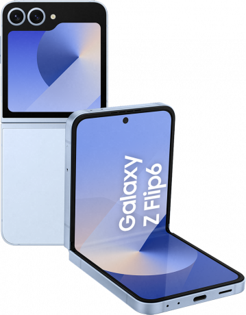 Изображение товара Samsung Galaxy Z Flip6 12/256 Гб Голубой Б/У "Отличный"