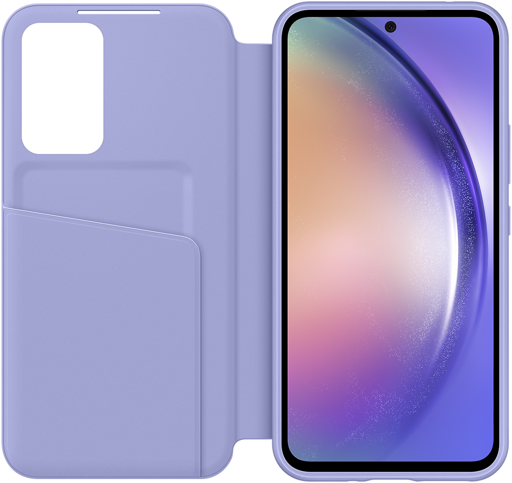Samsung Galaxy A54 Smart View Wallet Case Сине-голубой