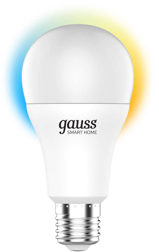 Gauss CCT+DIM 10 Вт A60 E27 White