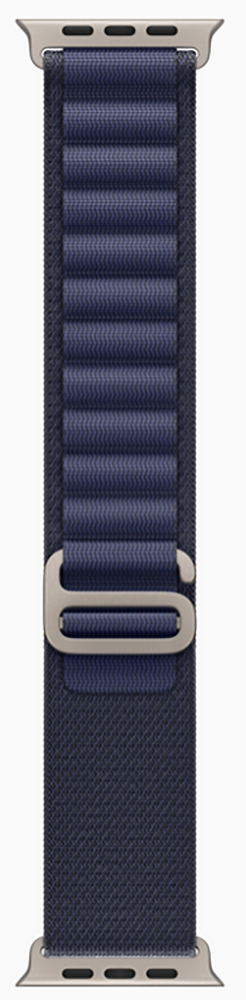 Apple Watch Ultra 2 (2024) Natural Titanium +ремешок Alpine Loop navy