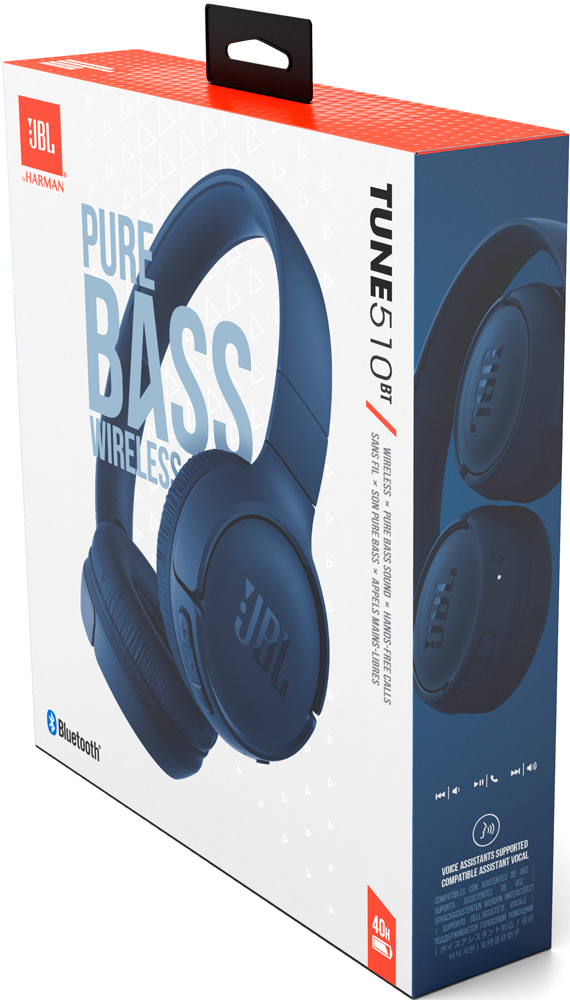 JBL TUNE 510BT накладные Blue