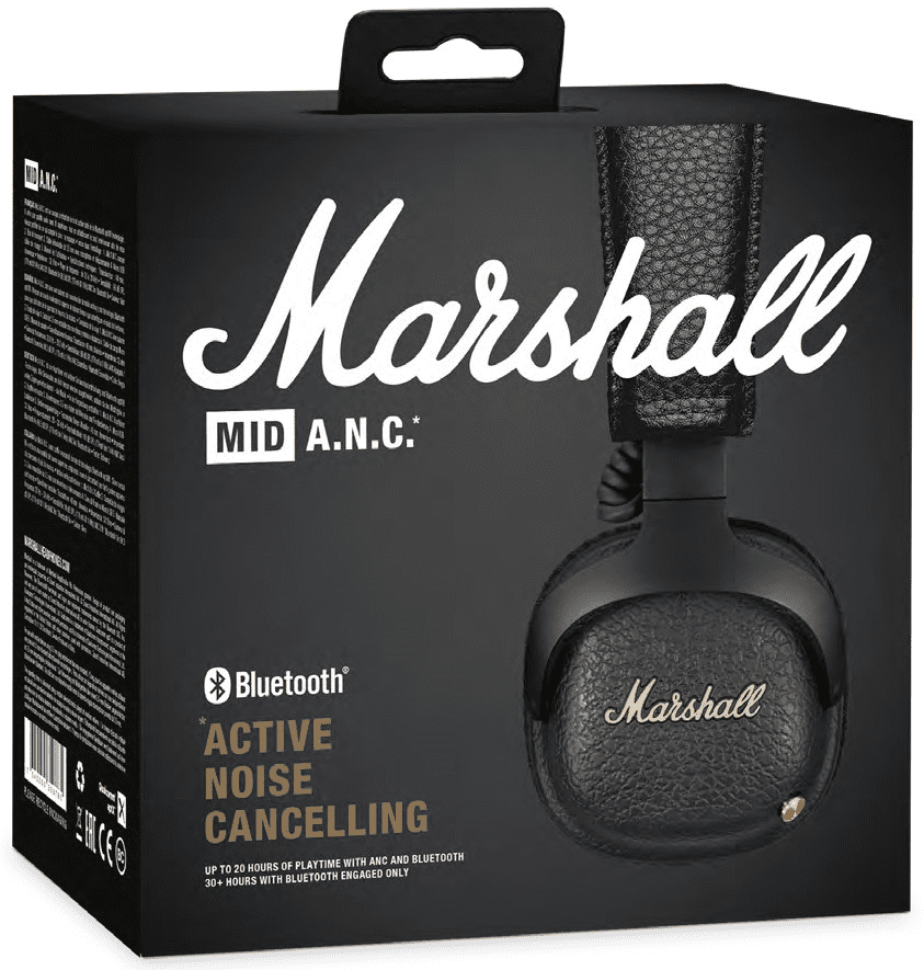 Marshall Mid ANC Bluetooth накладные Black