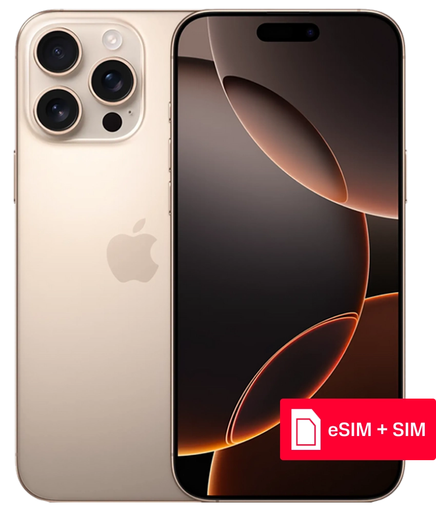 Apple  iPhone 16 Pro Max 256Gb eSIM + SIM Desert Titanium