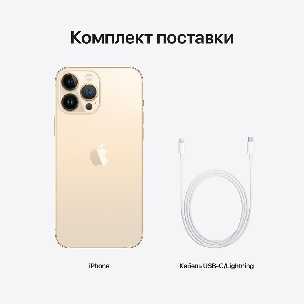 Смартфон Apple iPhone 13 Pro Max 256Gb Золотой: купить по выгодной