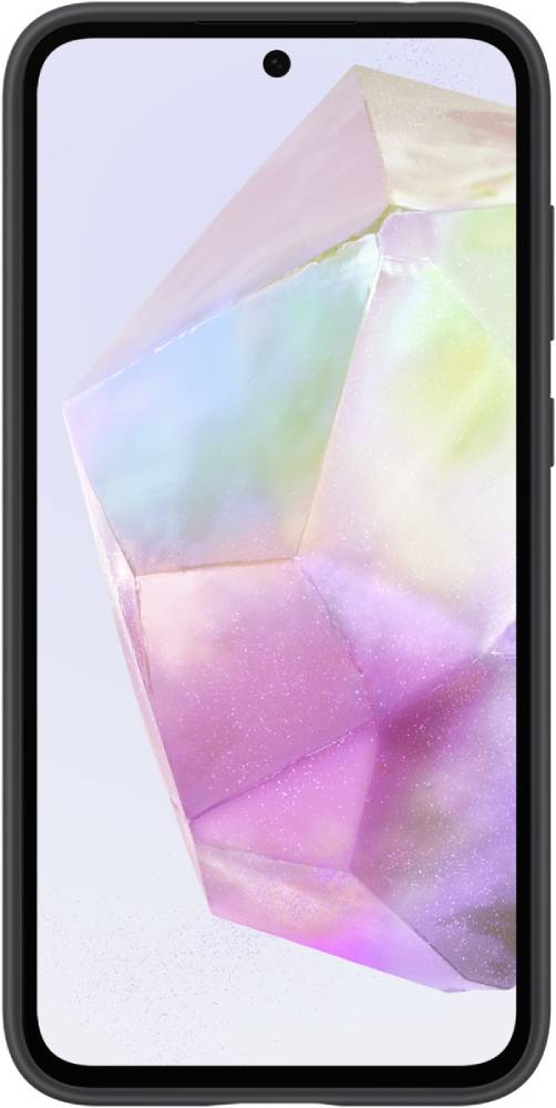 Samsung Silicone Case Galaxy A35 Чёрный (EF-PA356TBEGRU)