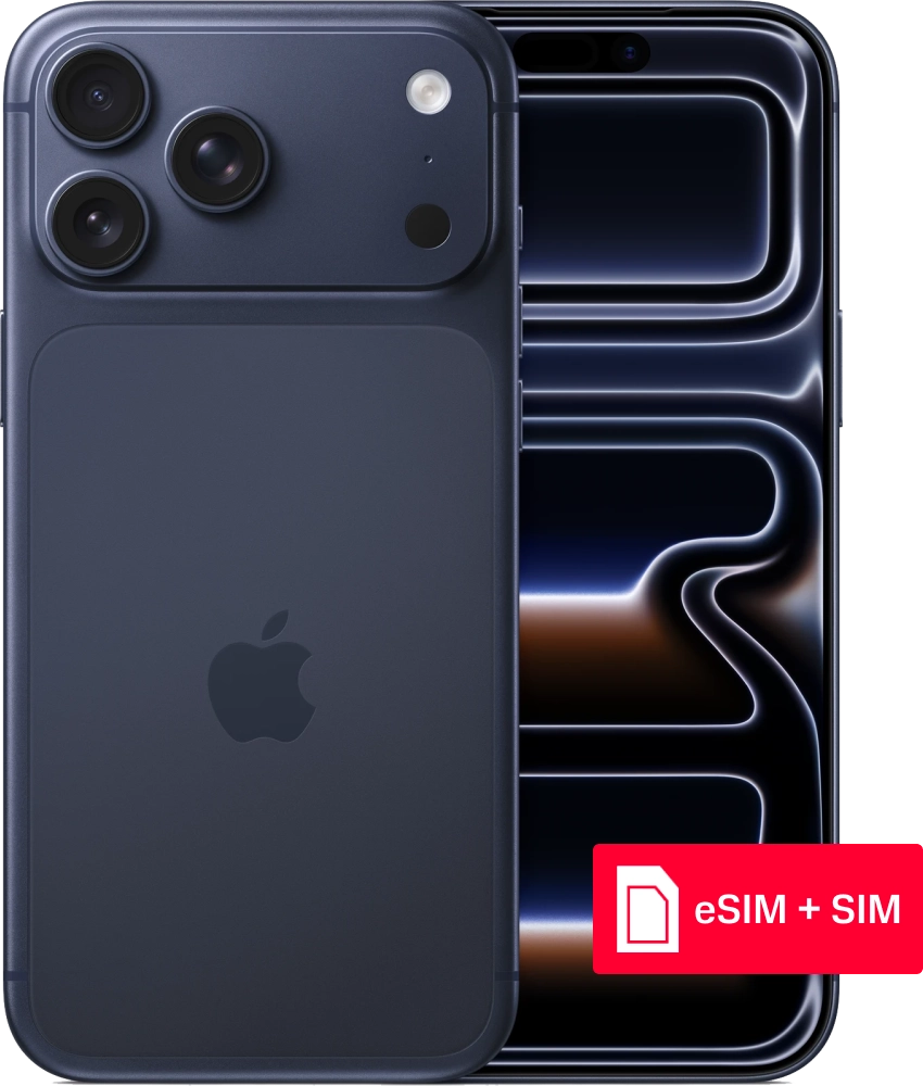 Apple iPhone 17 Pro 256 Гб eSIM + SIM Deep blue