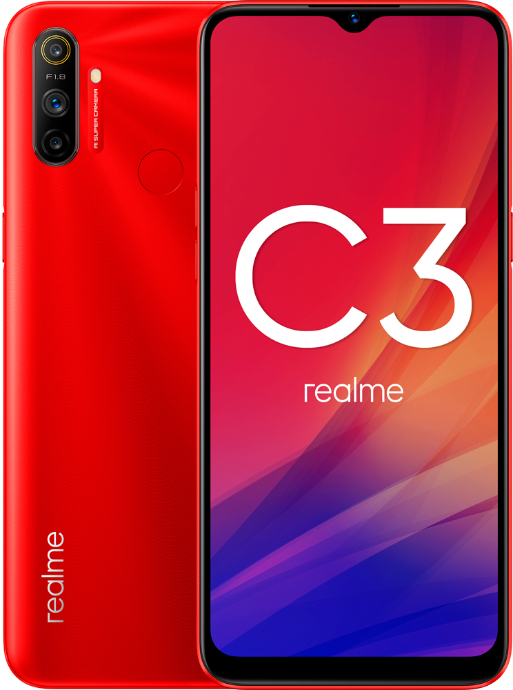 realme C3 3/32Gb Red