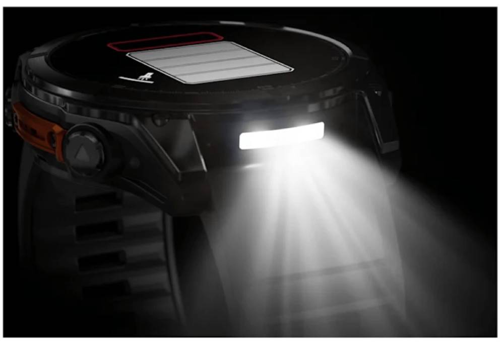 Garmin Fenix 8 AMOLED 51мм Темно-серые с черным ремешком