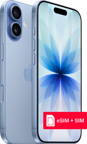 Изображение товара Apple iPhone 17 256 Гб Mist Blue 5G смартфон с мощной камерой и OLED дисплеем