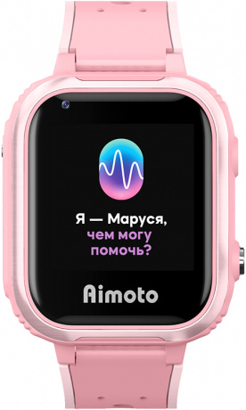 Изображение товара Aimoto IQ 4G с голосовым помощником Марусей Pink