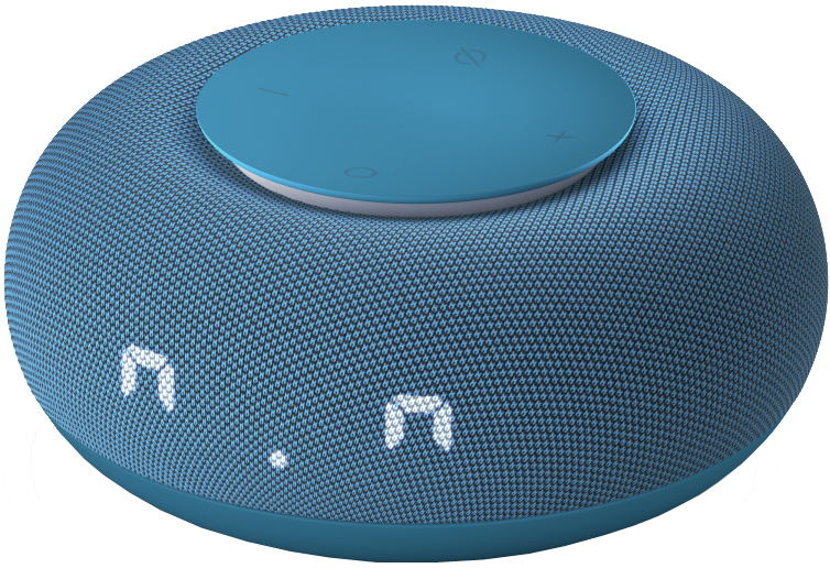 VK Капсула Мини с голосовым помощником Марусей, Морская синяя