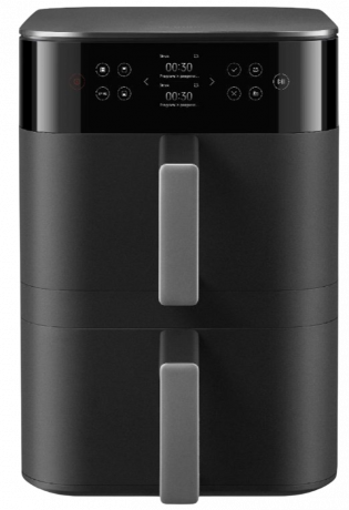 Изображение товара Xiaomi Dual Zone Air Fryer 12L Черный Изображение товара Xiaomi Dual Zone Air Fryer 12L Черный