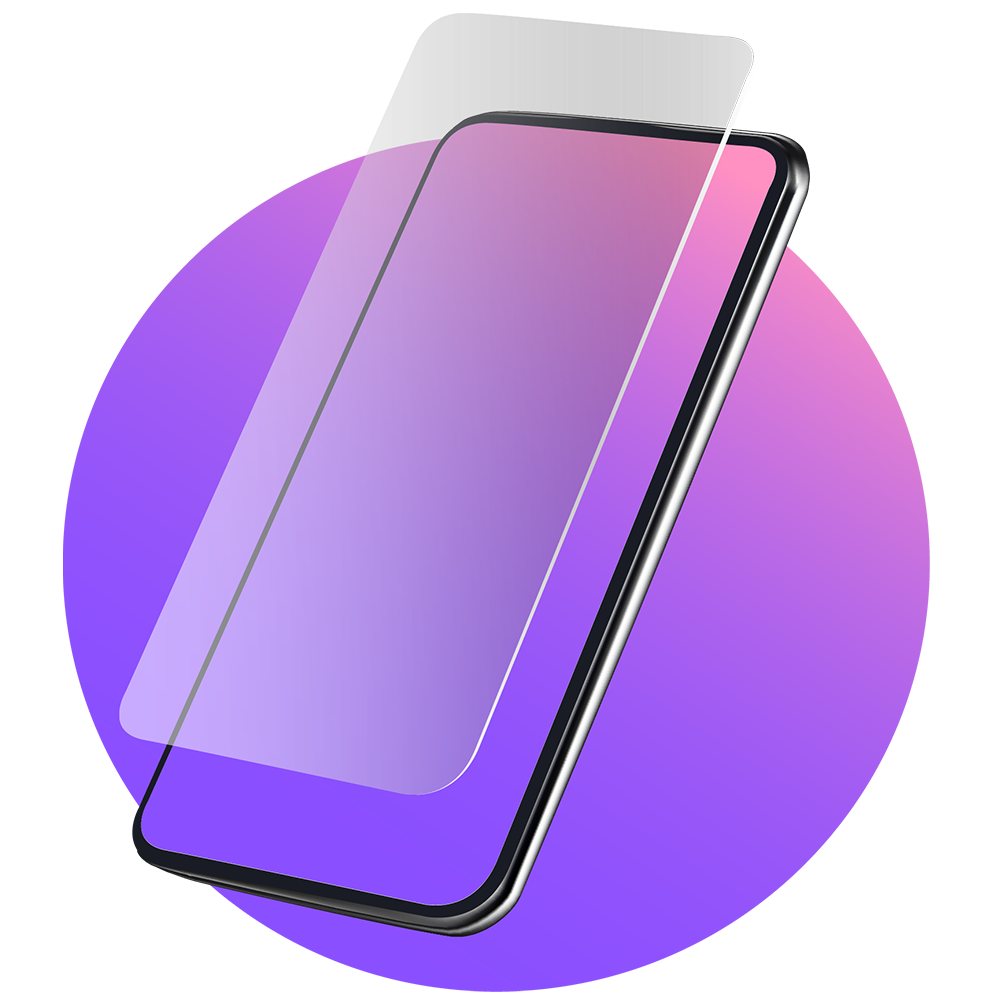 ArmorJack Антишпион для смартфона (две стороны) и услуга наклейки