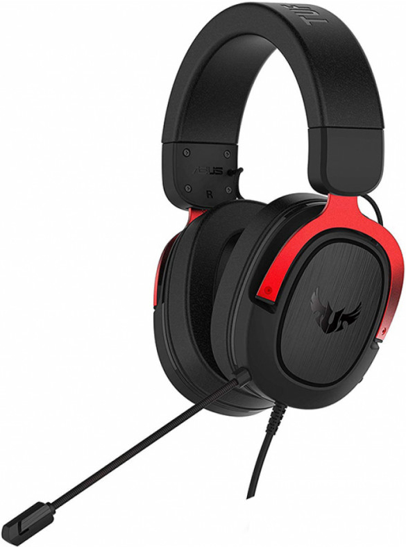 Asus Tuf Gaming H3 проводная Black/Red