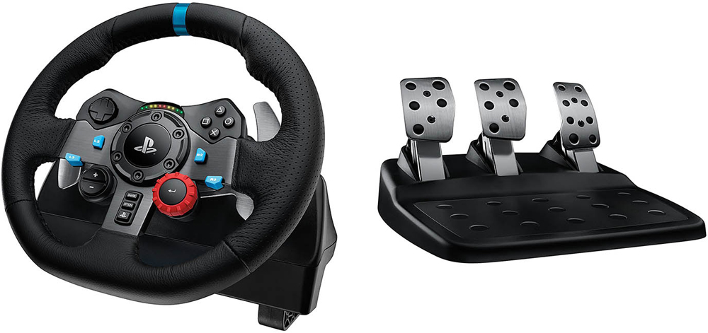 Logitech G29 Driving Force Racing Wheel for PS5 and PS4 Black
