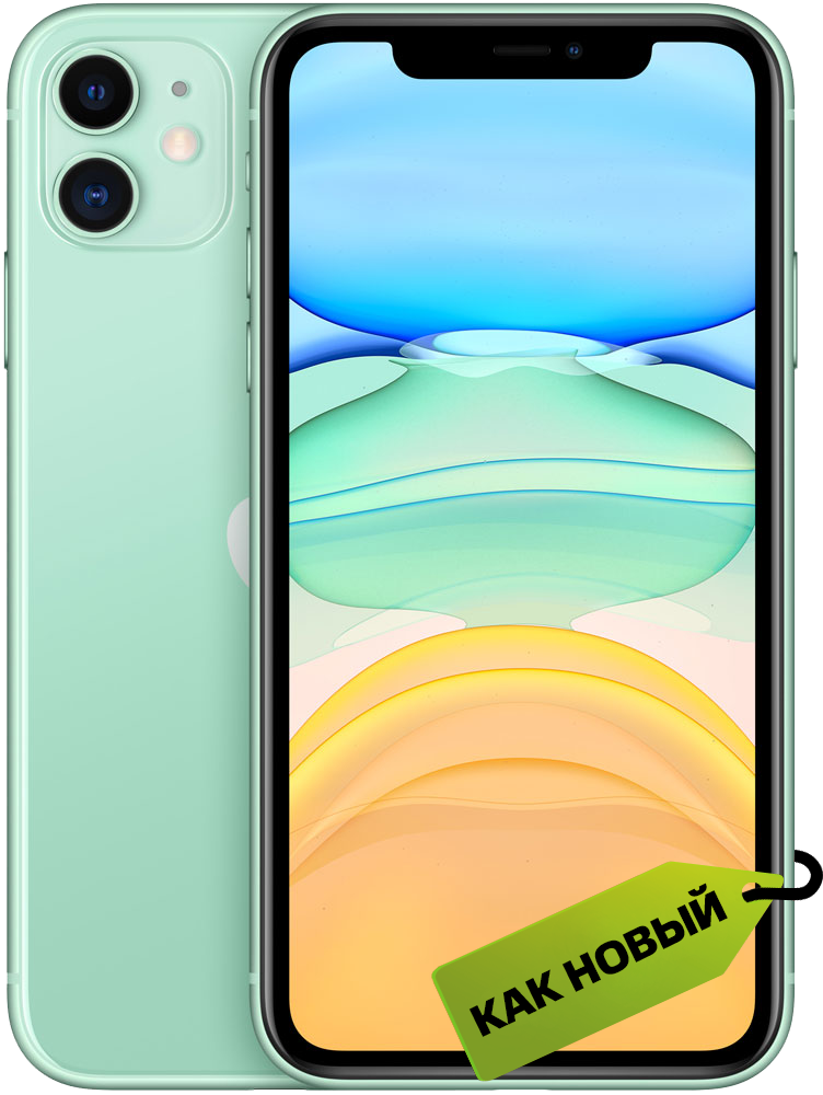Apple iPhone 11 (новая комплектация) 128 Гб Зеленый «Как новый»
