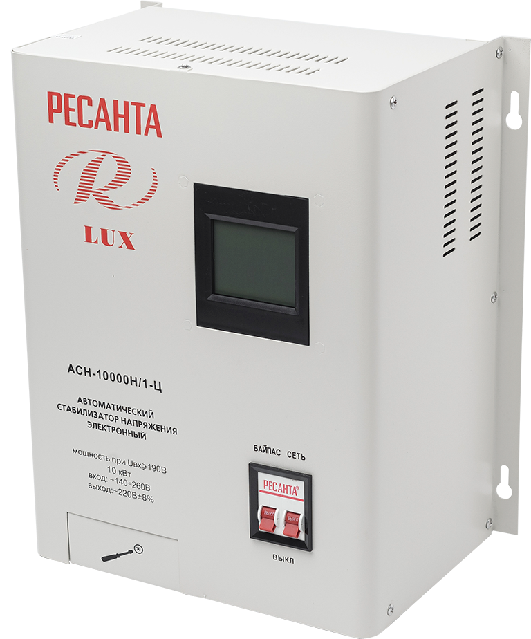 Ресанта АСН-10 000 Н/1-Ц Lux Белый/Серый