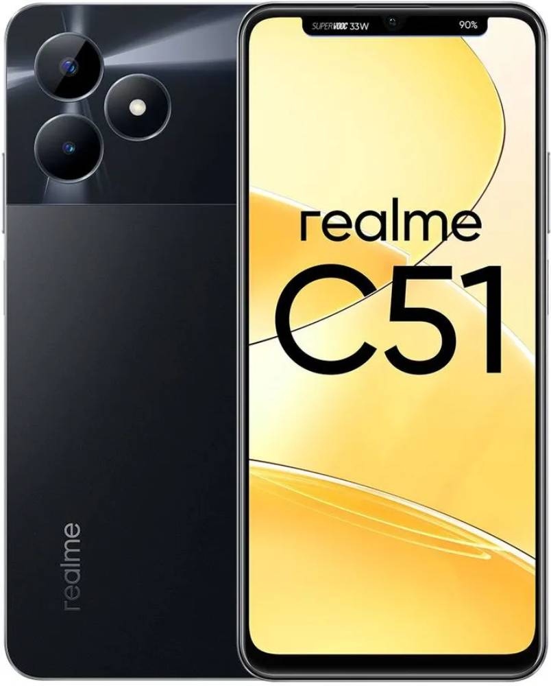 realme C51 4/128 Гб Черный «Как новый»