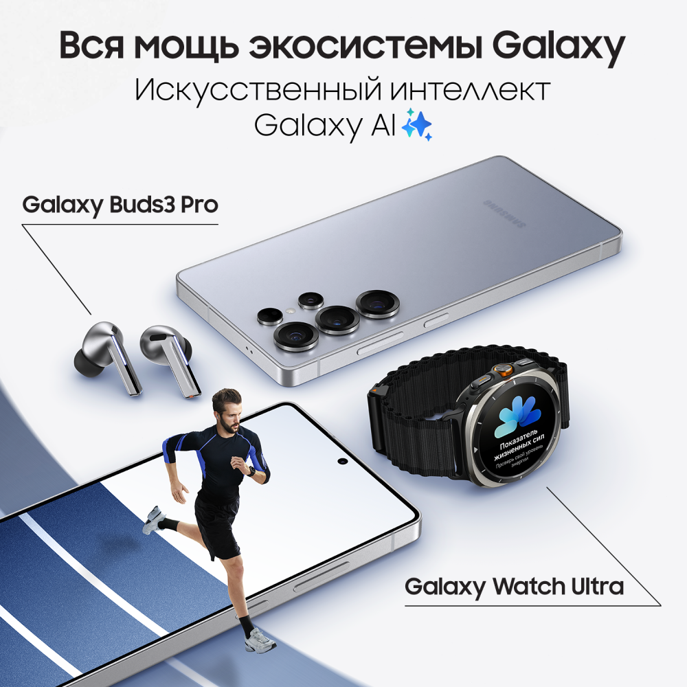 Samsung Galaxy S25 Ultra 12/512 Гб 5G Титановый черный (S938)