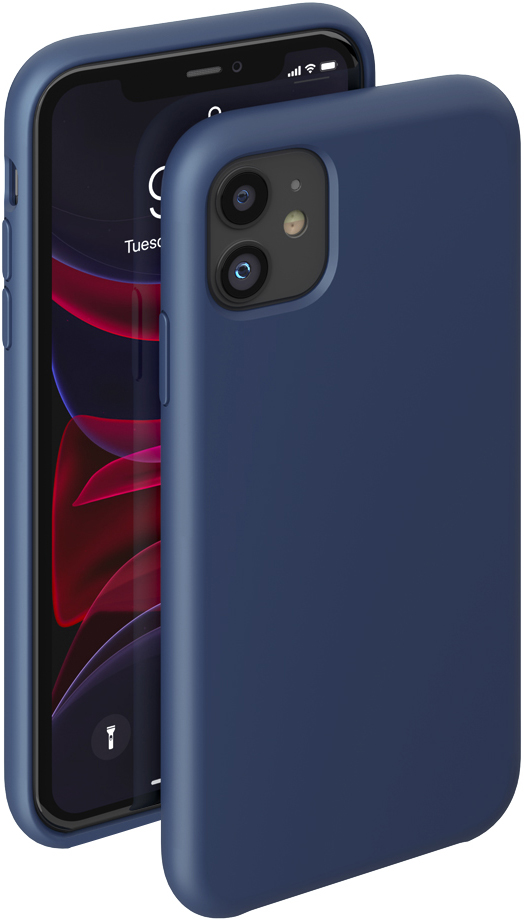 Deppa Apple iPhone 11 Liquid Silicone Pro Blue