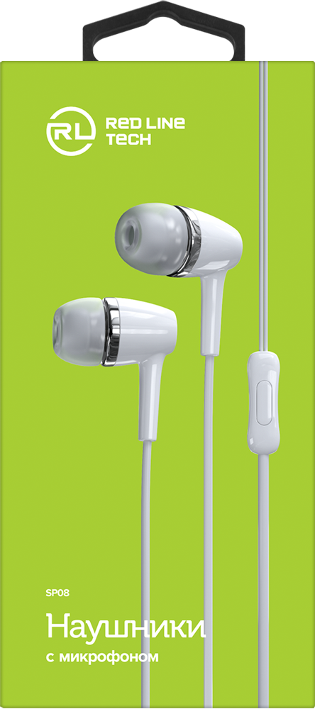RedLine Stereo Headset SP08 White