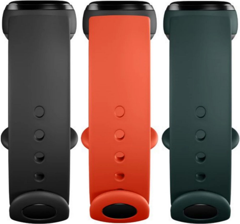 Xiaomi Mi Band 5/6 Black/Orange/Turquoise (BHR4639GL)