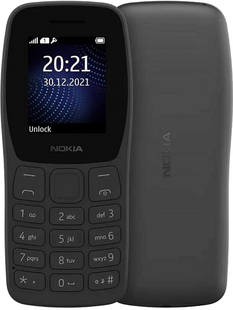 Мобильный телефон Nokia 105 DS TA-1416 Тёмно-серый