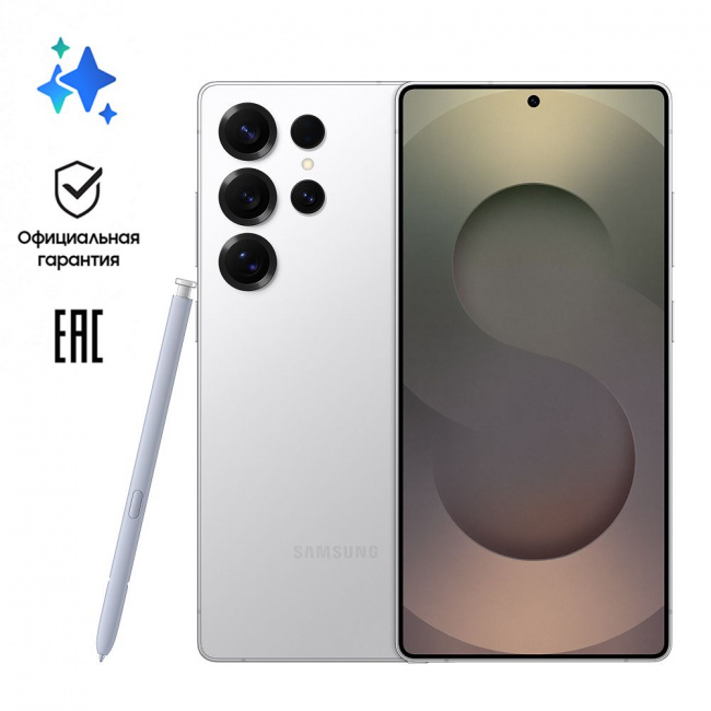 Изображение товара Samsung Galaxy S25 Ultra 12/256 Гб 5G Титановый серебристый (S938)