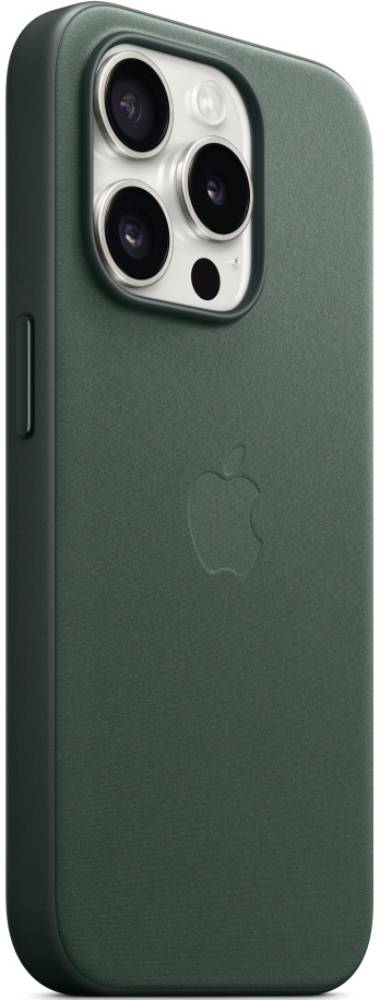 Apple iPhone 15 Pro FineWoven Case with MagSafe Вечнозеленый