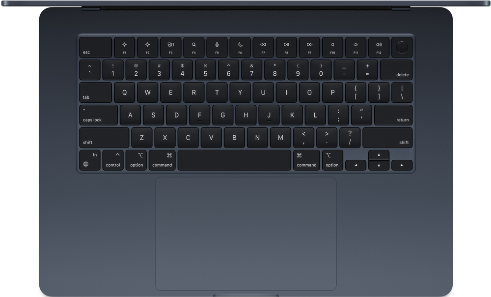 Apple MacBook Air 15" (2024) M3 8/256 Гб Полуночный черный (MRYU3)