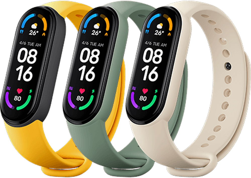 Xiaomi Mi Band 6 BHR4639GL Ivory/Olive/Yellow