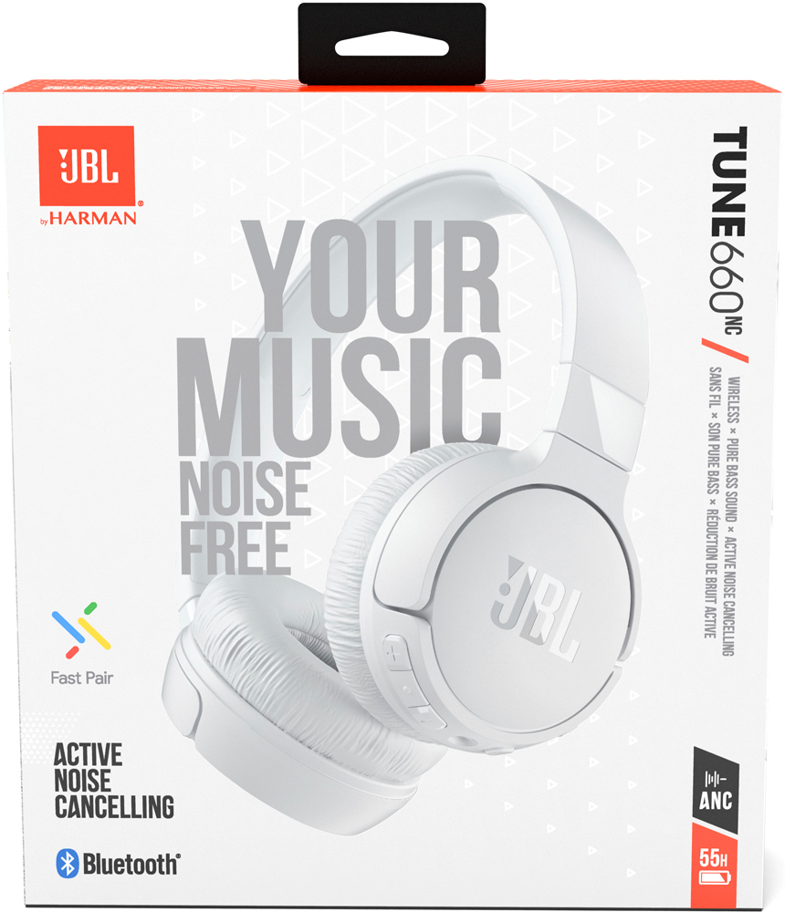 JBL TUNE 660BTNC накладные White