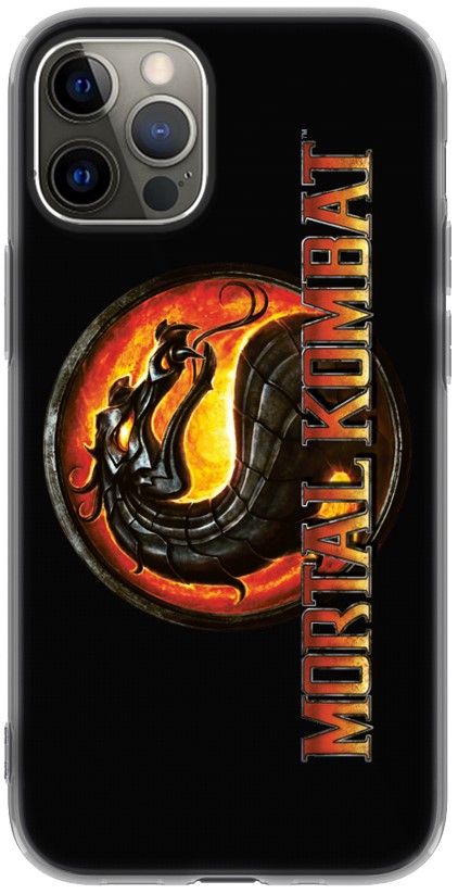 Deppa Apple iPhone 12/12 Pro Warner Brothers Mortal Kombat logo