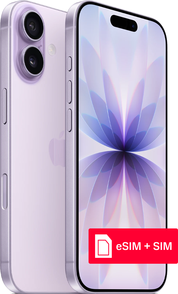 Apple iPhone 17 512 Гб eSIM + SIM Lavender