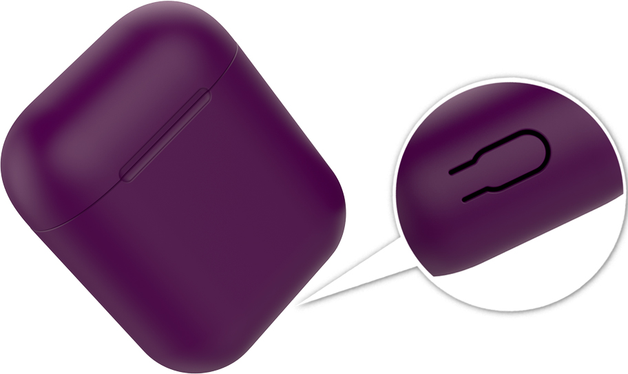 Deppa AirPods 2 Ultra Slim Lavender