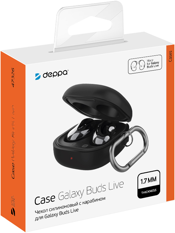 Deppa Samsung Galaxy Buds Live/Pro Black