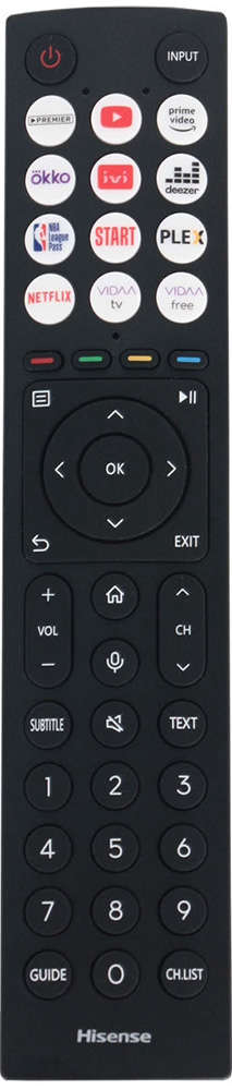 Hisense 65" 65U7HQ Черный